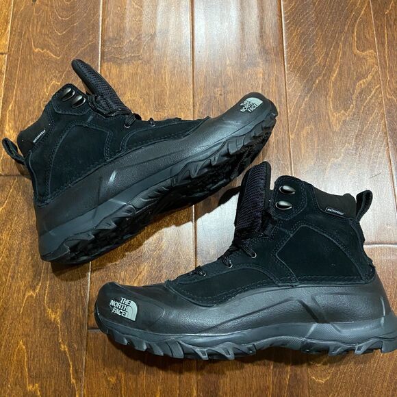 The North Face Snowfuse Insulated Waterproof Snow Black Boots Men\'s Size 10 main image 10